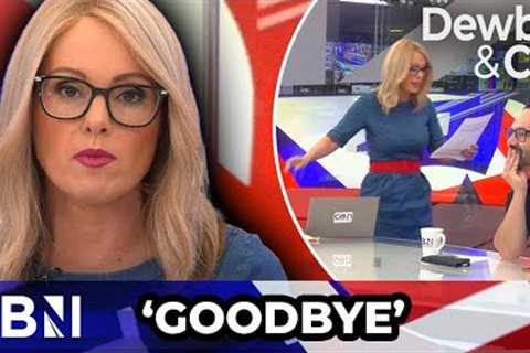 ''GOODBYE!'' - Michelle Dewberry WALKS out of the studio as she claims she''s ''off to a better..