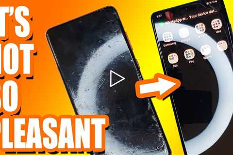 FINICKY TOUCHSCREEN! Samsung Galaxy S20 Plus Screen Replacement | Sydney CBD Repair Centre