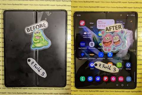 Water Damage REPAIR: Saving a Foldable Phone