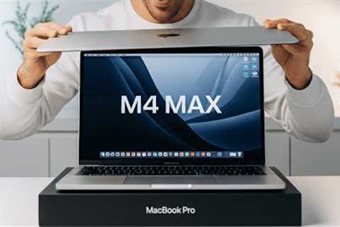 16-inch M4 Max MacBook Pro UNBOXING! The Creator''s Dream Machine?