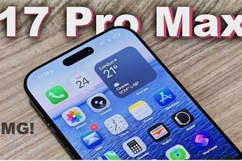 iPhone 17 Pro Max - This Is Awesome!😍