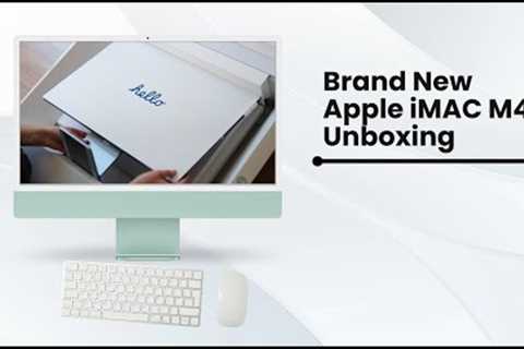 I Unboxed the NEW Apple iMac M4 and Here''s What I Found