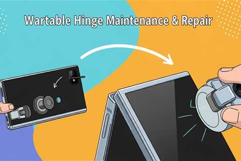 Foldable Phone Hinge Maintenance & Repair