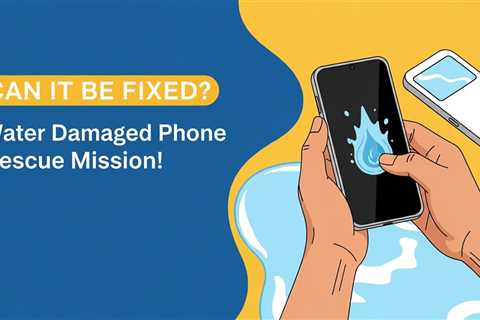 CAN IT BE FIXED? Water Damaged Phone Rescue Mission!