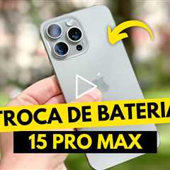 💔 iPhone 15 Pro Max com a TELA DESTRUÍDA! Veja o Conserto Incrível!