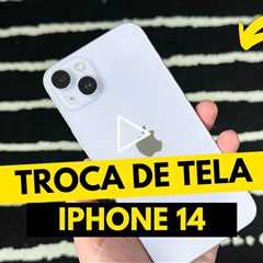 😱 iPhone 14 com a TELA QUEBRADA! O Conserto Vai te Surpreender!