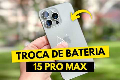 💔 iPhone 15 Pro Max com a TELA DESTRUÍDA! Veja o Conserto Incrível!