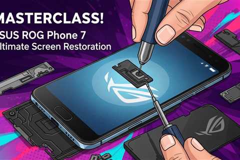 MASTERCLASS! ASUS ROG Phone 7 Ultimate Screen Restoration