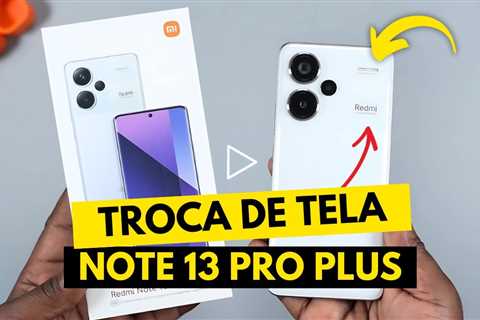😱 Redmi Note 13 Pro Plus com a TELA QUEBRADA! Veja o Conserto Incrível!