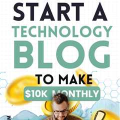 I found that starting a tech blog isn’t just about sharing reviews or tutorials—it’s a business..