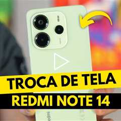 😱 Redmi Note 14 com a TELA QUEBRADA! Veja o Conserto Incrível!