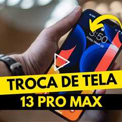 Tela do iPhone 13 Pro Max Quebrou? Veja a Transformação Incrível!