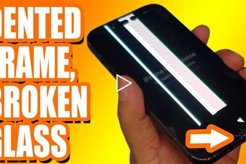 MASSIVE DENT ON CHARGING PORT! iPhone 15 Screen Replacement | Sydney CBD Repair Centre