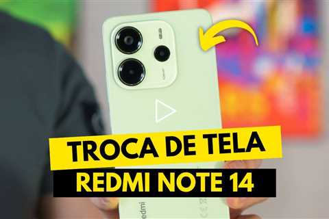 😱 Redmi Note 14 com a TELA QUEBRADA! Veja o Conserto Incrível!
