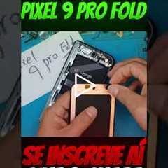 De TELA TRINCADA a NOVO de novo! Conserto do Pixel 9 Pro XL Fold 💥
