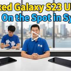 Cracked Galaxy S23 Ultra Screen – Who Can Fix It on the Spot in Sydney?