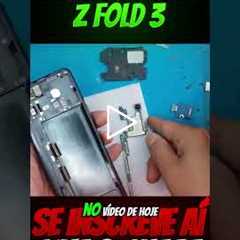 Tela Quebrada no Galaxy Z Fold 3? Veja o Conserto Passo a Passo! 🔧