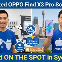 Cracked OPPO Find X3 Pro Screen? Get It Fixed on the Spot in Sydney!