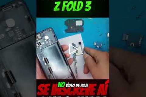 Tela Quebrada no Galaxy Z Fold 3? Veja o Conserto Passo a Passo! 🔧