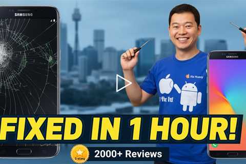 Cracked Samsung Galaxy Z Fold 3 Screen? Here’s Who Can Fix It On the Spot in Sydney