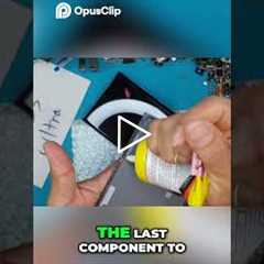 Final Component Installed: Back Cover & Adhesive | Sydney CBD Repair Centre