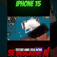 QUEBROU o iPhone 15… Quanto Custa Trocar a Tela? 😱💸