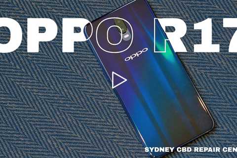 Troca de tela no OPPO R17: final impressionante