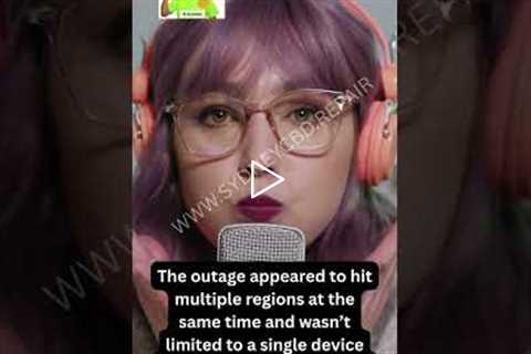 YOUTUBE: The Something Went Wrong Outage Today | Sydney CBD Repair Centre