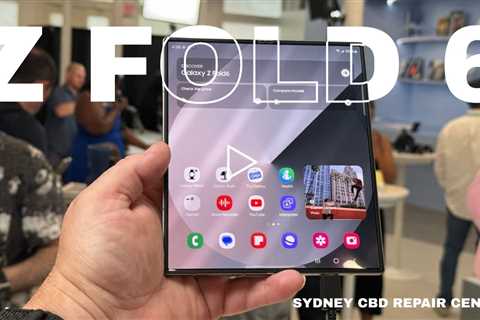 Consertei um Z Fold 6 Quebrado e o Resultado Surpreendeu!