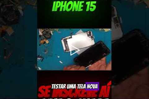 QUEBROU o iPhone 15… Quanto Custa Trocar a Tela? 😱💸