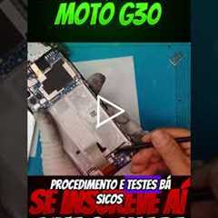 👉 RECUPEREI esse Moto G30 IMPOSSÍVEL… veja essa troca de tela! 🔥