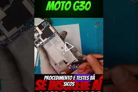 👉 RECUPEREI esse Moto G30 IMPOSSÍVEL… veja essa troca de tela! 🔥