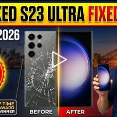 Cracked Galaxy S23 Ultra Screen Replacement in Sydney 2026 – Fast On-the-Spot Repair Experts