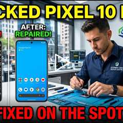 Cracked Google Pixel 10 Pro Screen Replacement – Fast On-the-Spot Repair in Sydney