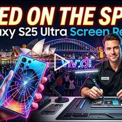 Cracked Samsung Galaxy S25 Ultra Screen Replacement During Vivid 2026 – Who Can Fix I   in Sydney?
