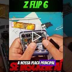 GALAXY Z FLIP 6 QUEBRADO? 😱 Essa Troca de Tela Ficou PERFEITA!