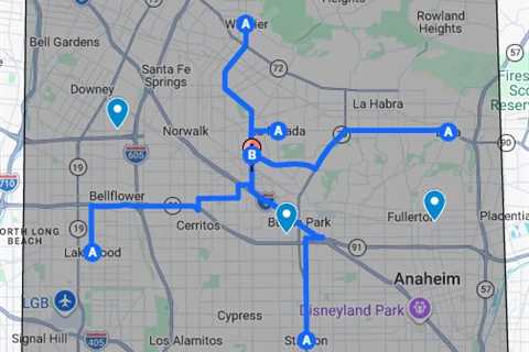 Flat Tire Repair - Google My Maps