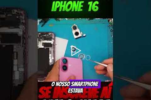 CÂMERA DO IPHONE 16 QUEBRADA? 😳 Veja Essa Troca e o Resultado Ficou INSANO!