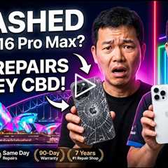 Smashed iPhone 16 Pro Max Screen During Vivid 2026? Get Fast Repairs in Sydney CBD